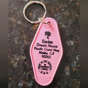 Barbie dream house key chain